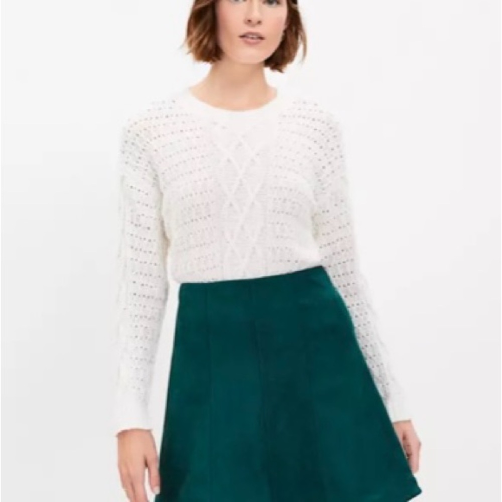 Elegant Teal Skirt